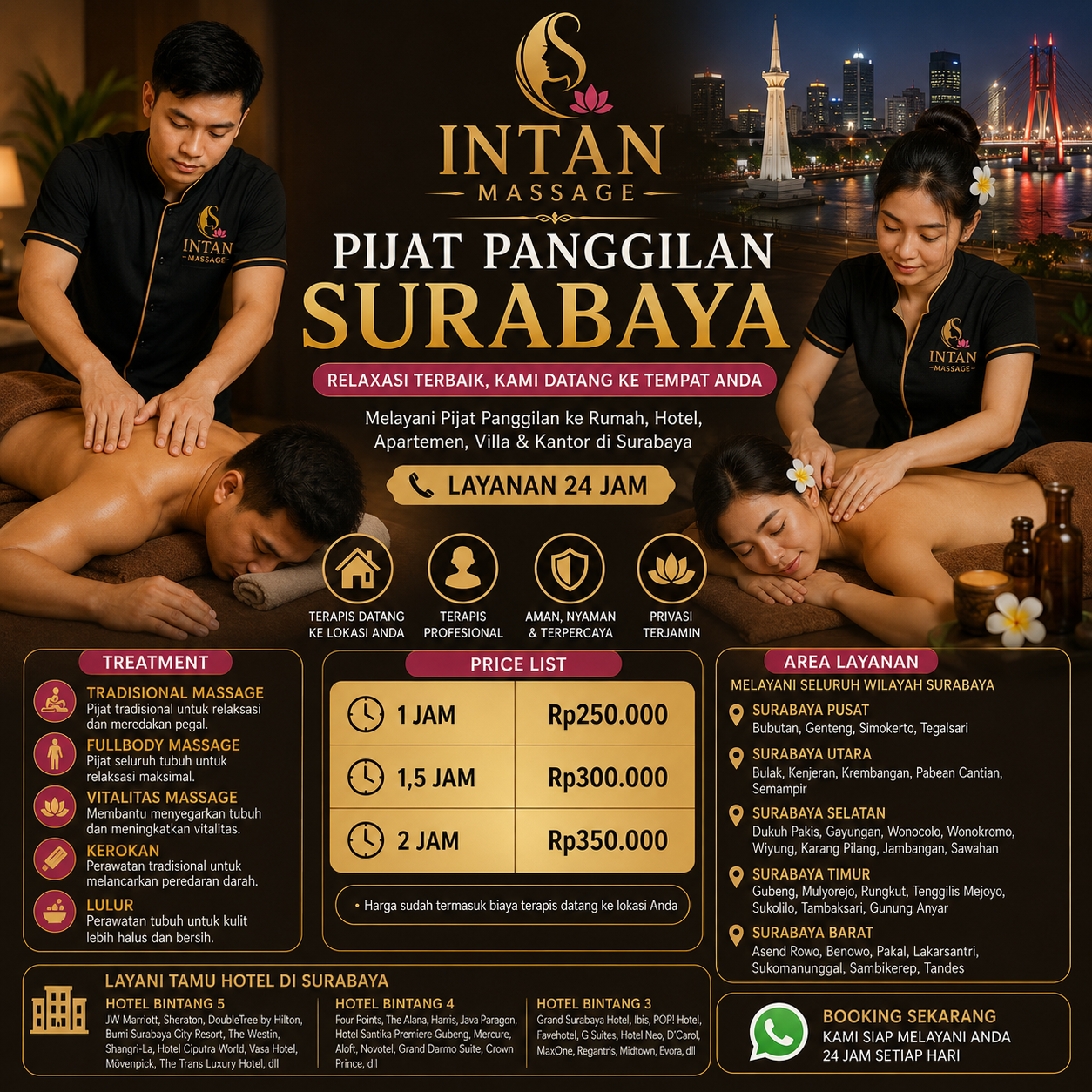 Pijat Panggilan Surabaya